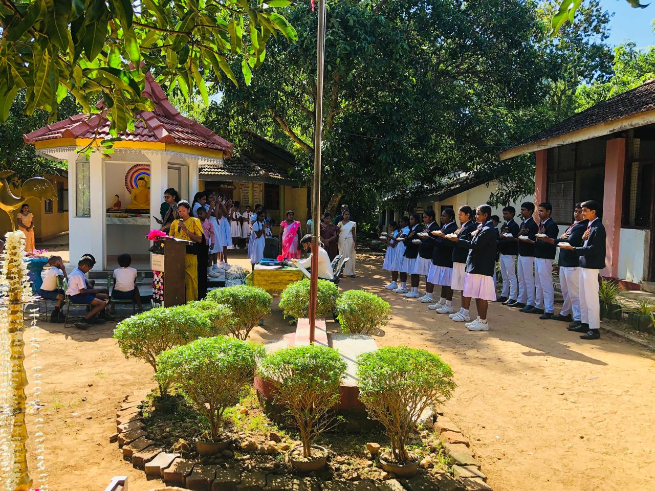 2024 වර්ෂයේ නව ශිෂ්‍ය නායක මණ්ඩලය දිවුරුම් දීම.